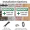 Signmission First Aid Cabinet With Symbol, 10 in W x Rectangle, Plastic OS-2PACK-EM-P-710-L-10368 - alternate 2